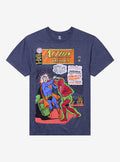 super hero Vs Parasite Comic T-Shirt