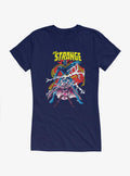 Retro Dr Strange Comic Cover Girls T-Shirt Hot Topic Exclusive