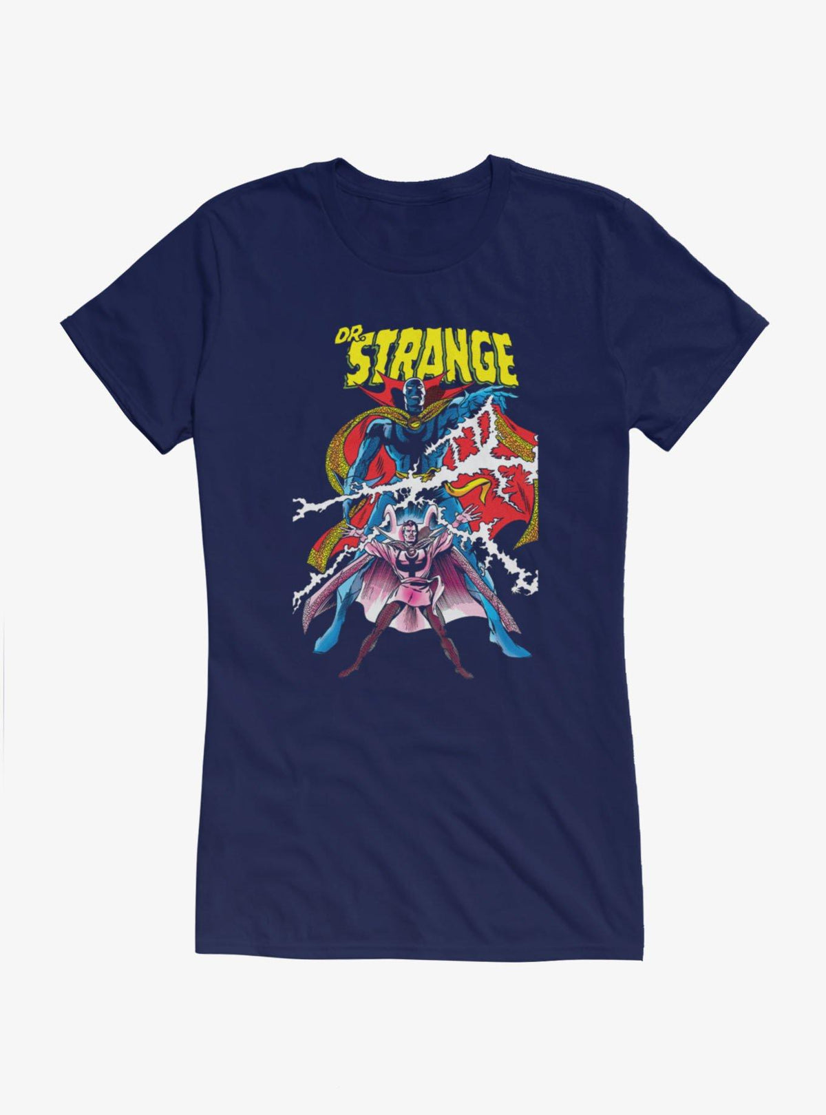 Retro Dr Strange Comic Cover Girls T-Shirt Hot Topic Exclusive