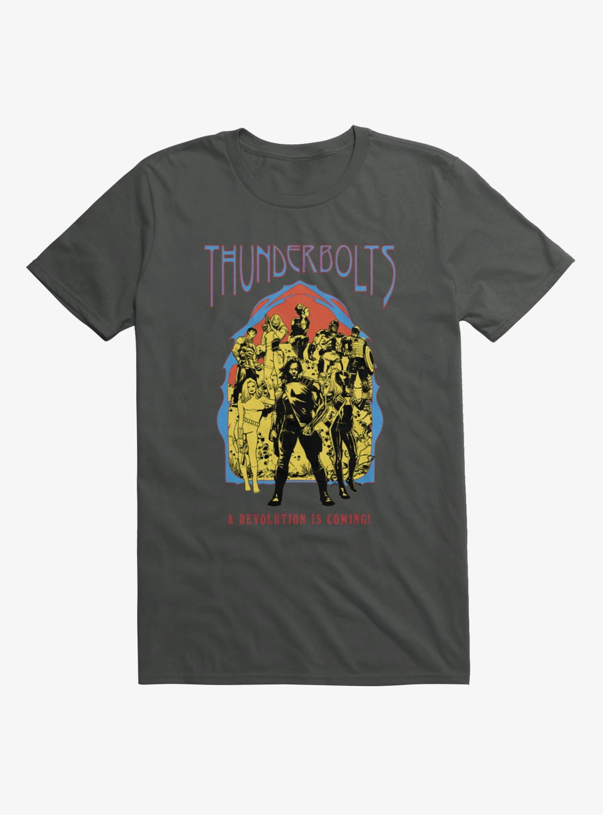 Retro Thunderbolts Comic Revolution Is Coming T-Shirt Hot Topic Exclusive