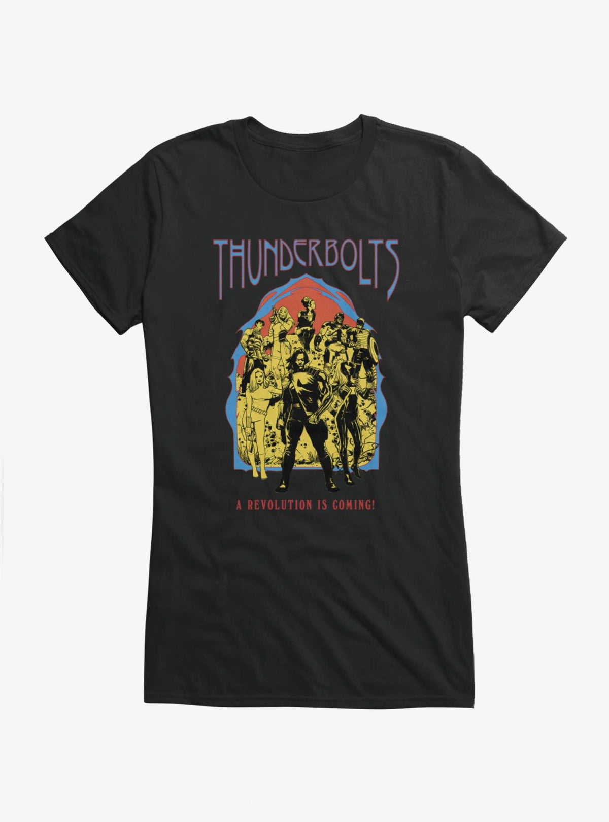 Retro Thunderbolts Comic Revolution Is Coming T-Shirt Hot Topic Exclusive 2
