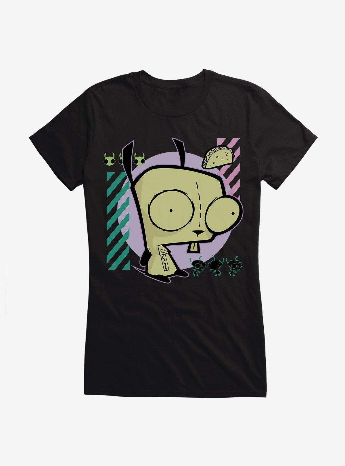 Invader Zim GIR Taco Time Girls T-Shirt