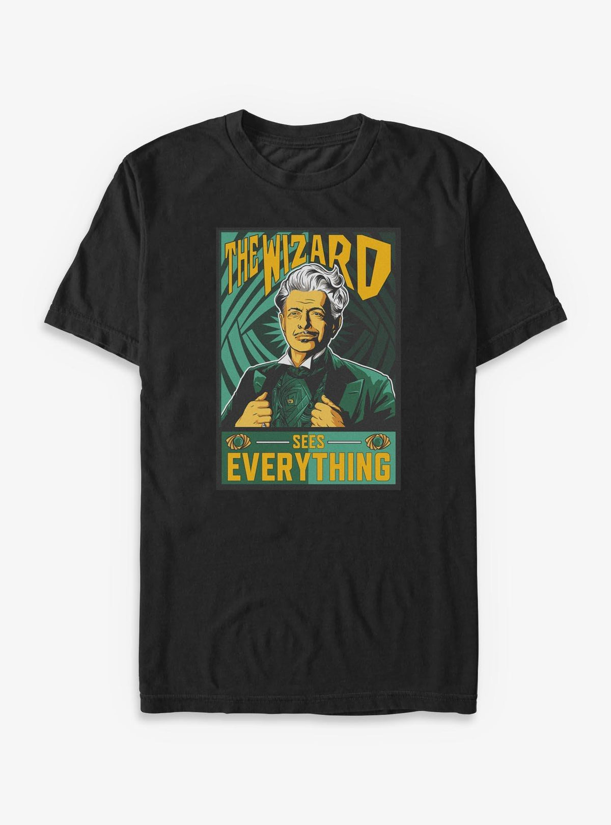 Wicked For Good The Wizard Sees Everything Big Tall T-Shirt