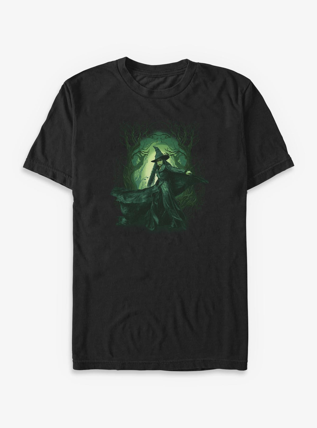 Wicked For Good Elphaba Forest Big Tall T-Shirt