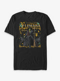 Wicked For Good Elphaba Thropp Portrait Big Tall T-Shirt