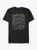 Wicked For Good The Lands Of Oz Map Big Tall T-Shirt