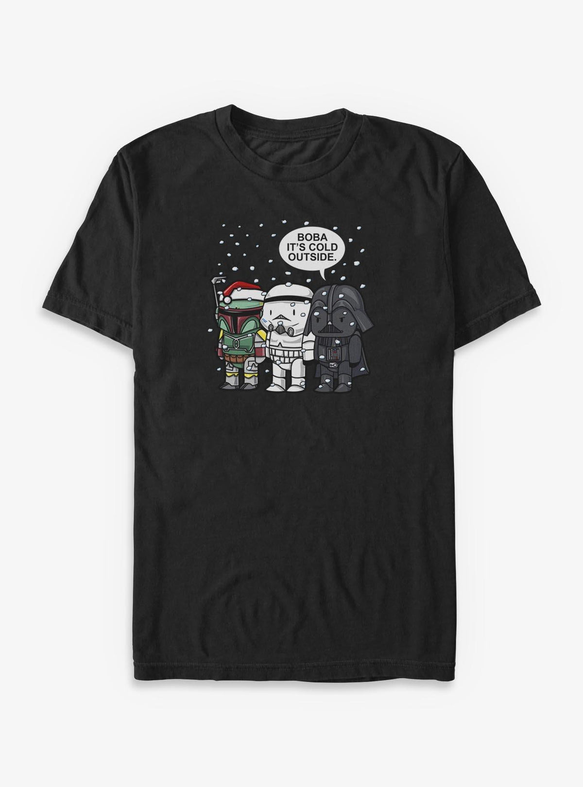 space adventure Boba It's Cold Outside Big Tall T-Shirt