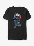 space adventure Darth Vader Santa Big Tall T-Shirt