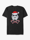 space adventure Santa Stormtrooper Big Tall T-Shirt
