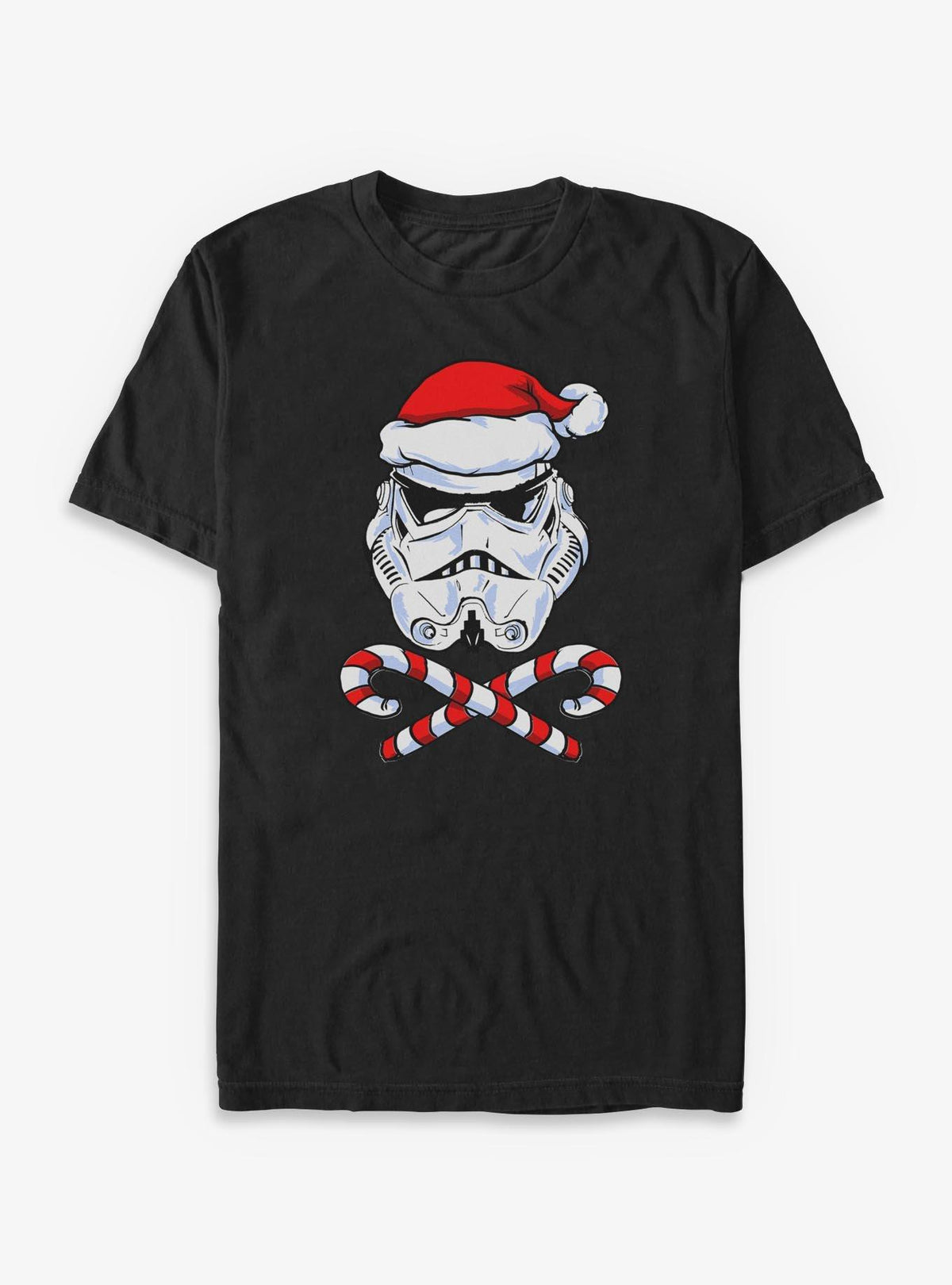 space adventure Santa Stormtrooper Big Tall T-Shirt