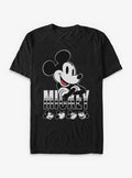Mickey Mouse Retro Faces T-Shirt