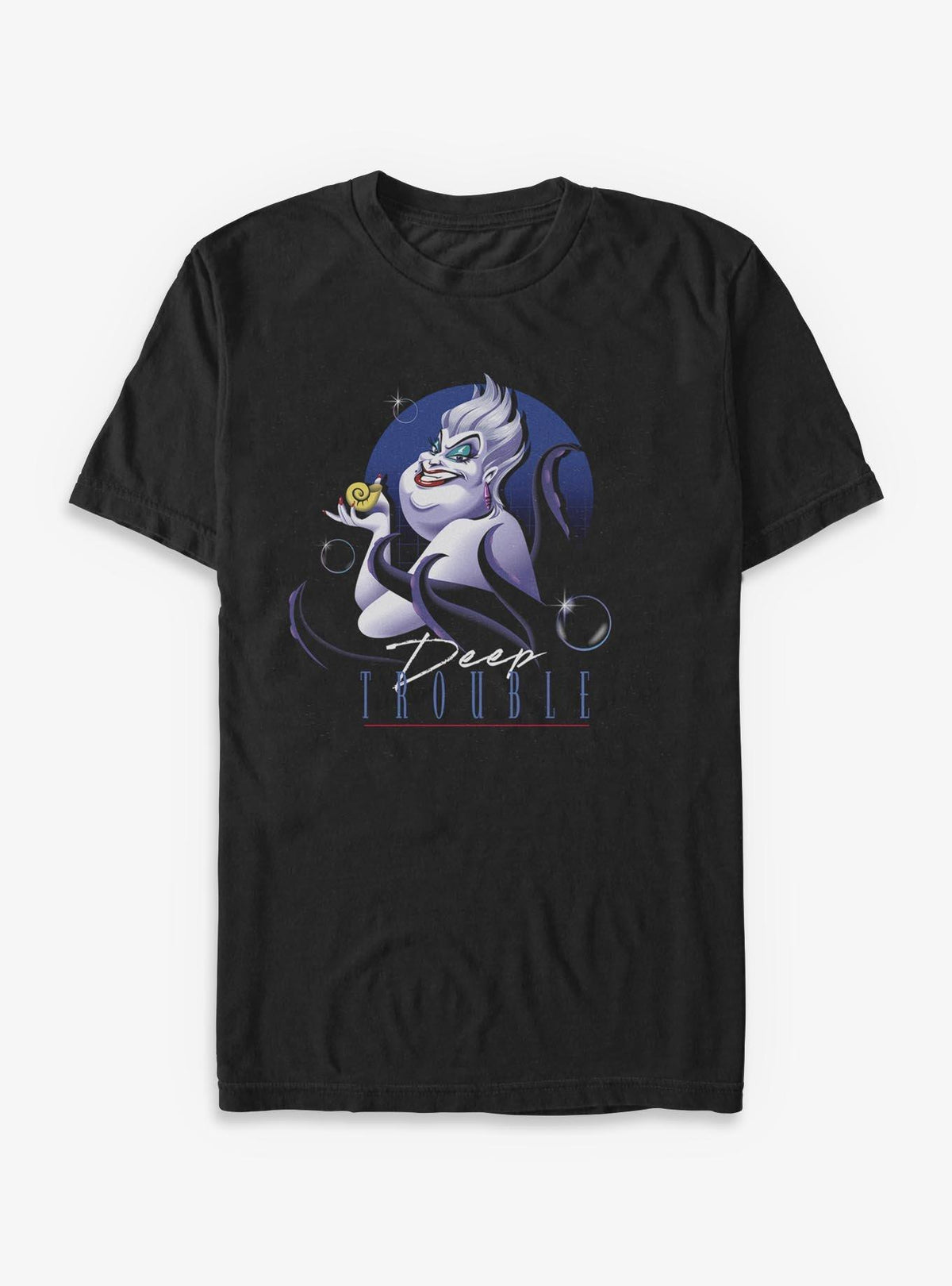 Villains Deep Trouble Retro T-Shirt