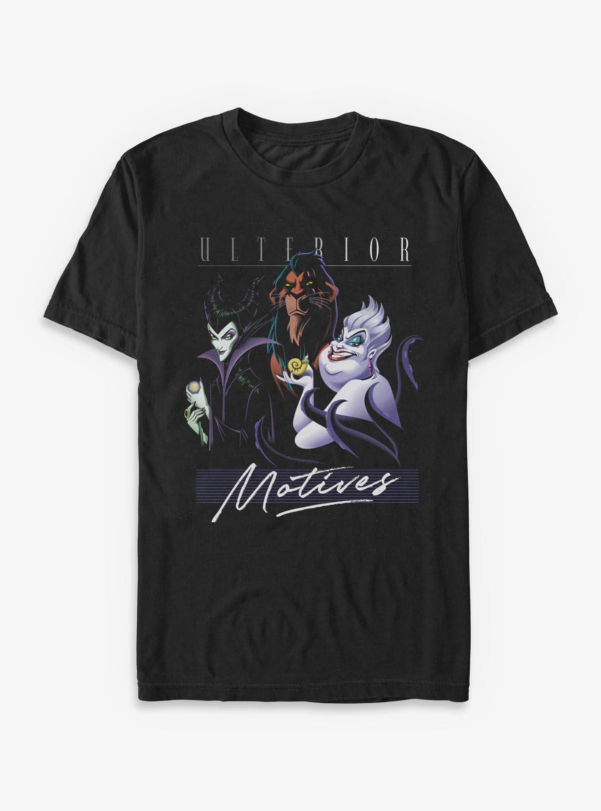 Villains Ulterior Motives Retro T-Shirt