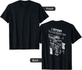 I Study Triggernometry Gun On Back Apparel Gift Ready