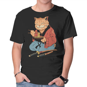 Cat Ramen Apparel Clean Design