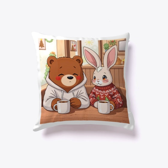 Bear and Bunny Coffee Date