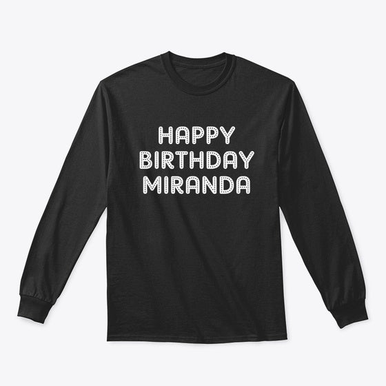 HBD MIRANDA Long Sleeve Tee Dark