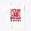 13-Year-Old Birthday Strawberry-Theme