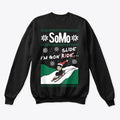 I'm Gon' Slide Holiday Crewneck (Blk)