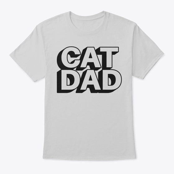 Cat Dad Capital Letters