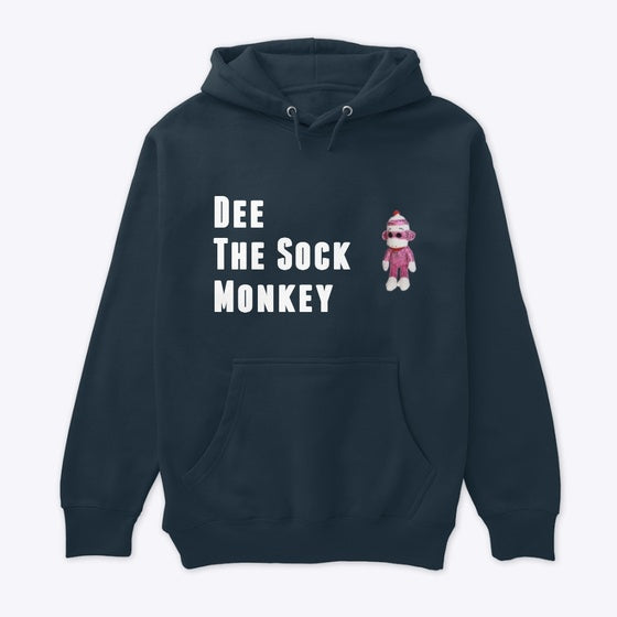 dee the sock monkeh hoodie