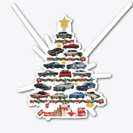Christmas Mustangs
