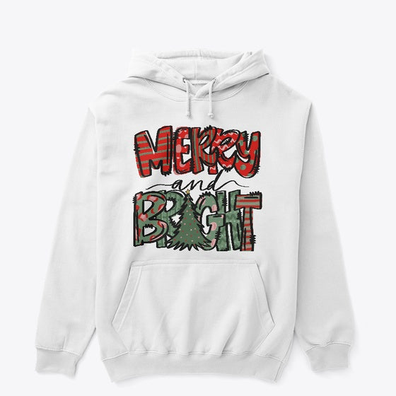 merry and bright sweatshirt christmas