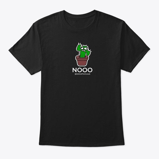 NOOO CACTUS SHIRTS AND HOODIES (black)