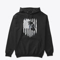 eagle in flag