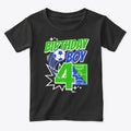 4th Birthday Party Soccer Fan Shirt