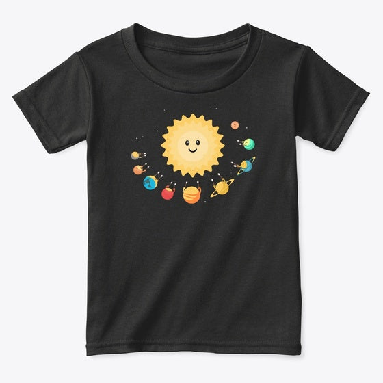 Planets toasting marshmallows