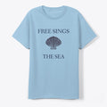 Free Sings the Sea Classic Tee Seashell
