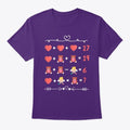Valentine's Day Math Puzzle Tee Shirt