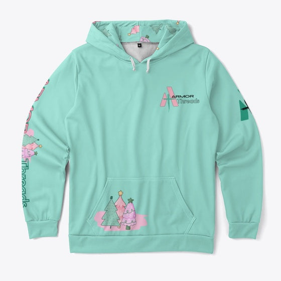 Pink and Teal Christmas