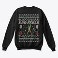 festive DAD FEELS sweater