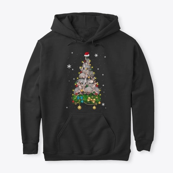 Sphynx cat Christmas