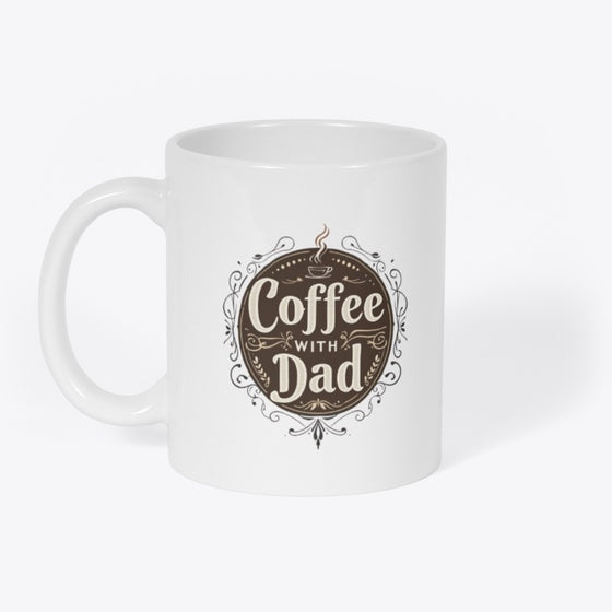 Coffee With Dad Memorial Mug