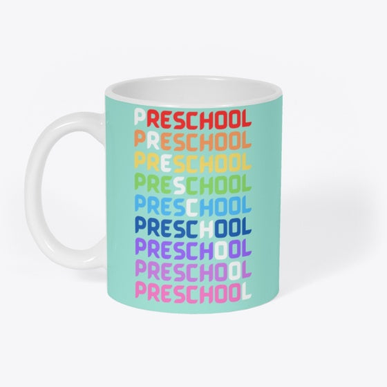 Preschool Rainbow design