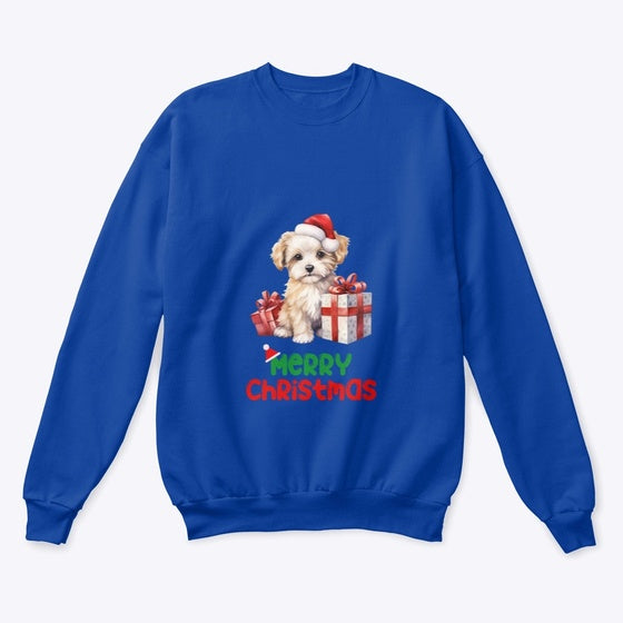 Cute Dog Christmas Top Tank