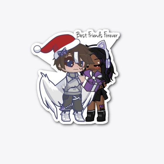 Best Friends Forever Sticker Sweater