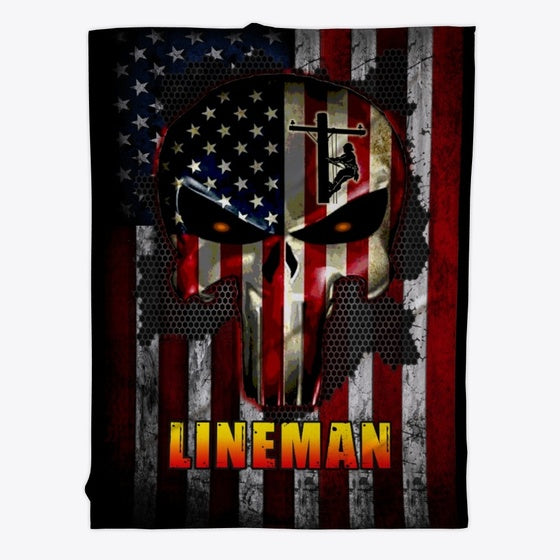 Sarcastic Lineman Blanket