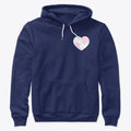 Logo Heart-Puzzle Cozy Hoodie (No Text)