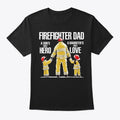 Firefighter Dad Sons Hero Daughters Love