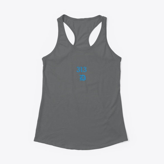 clever fox 313D OL racerback tank