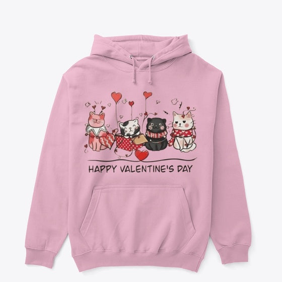 Cute Cat Valentine Sweatshirt
