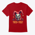 Scary Halloween Jester Clown Tee