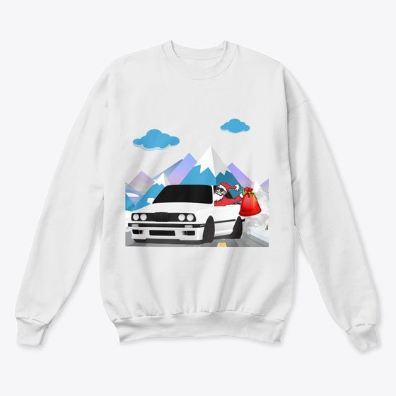 Drifting Santa Sweater Hoodie