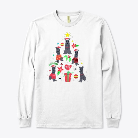 KERRY BLUE TERRIER CHRISTMAS T SHIRT