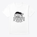 Cat Mom Black and White