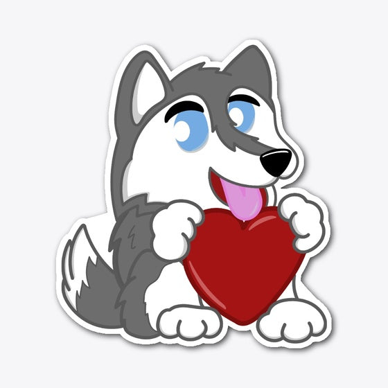 Husky Love Logo
